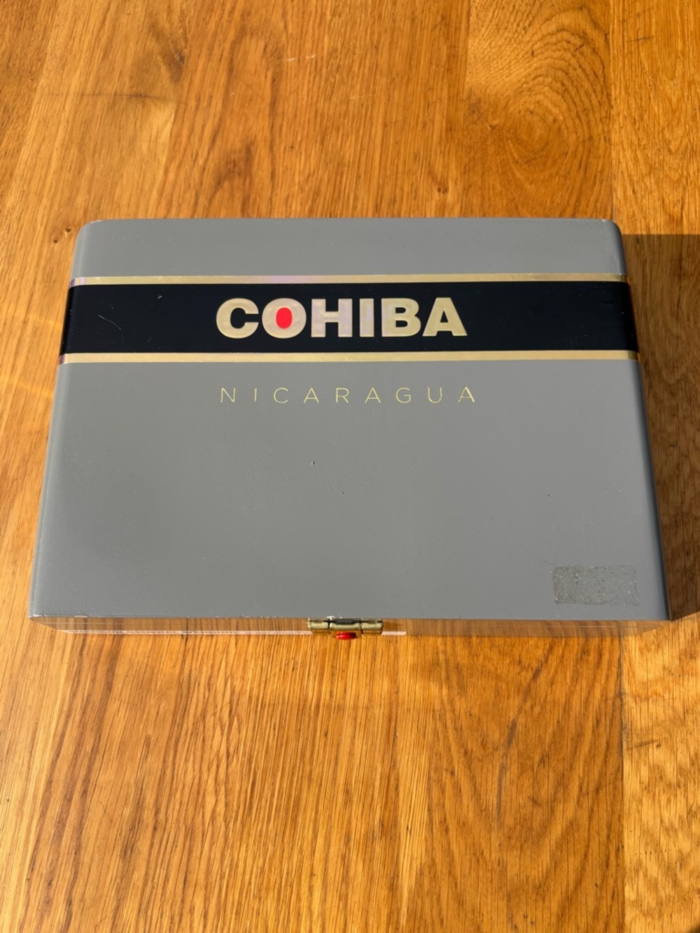 Cohiba Nicaragua Gray Cigar Humidor Case